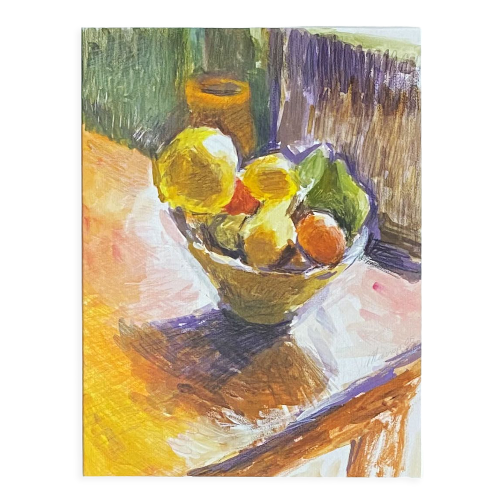 "Fruit cup on the table" by Christophe Marion