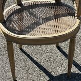 1920s cane armchair