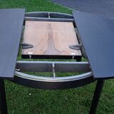 Roche & bobois 1970s edition round extendable dining table