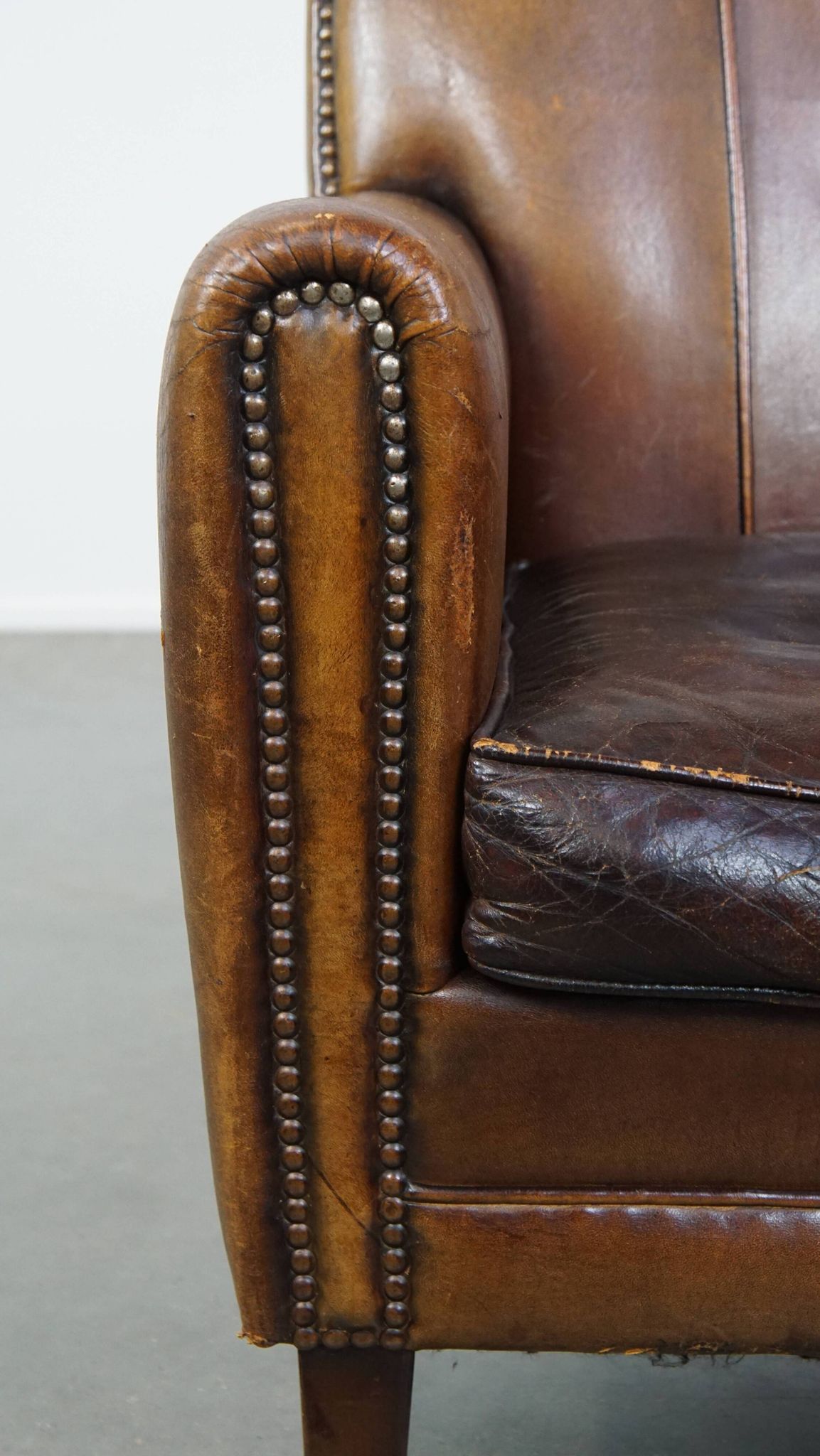 Sheepskin Leather Armchair