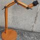 Articulated wooden lamp