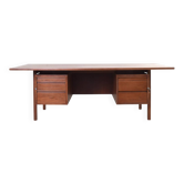 Mid-Century Large American Walnut Executive Desk