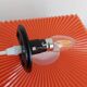 Two-tone vintage pendant light