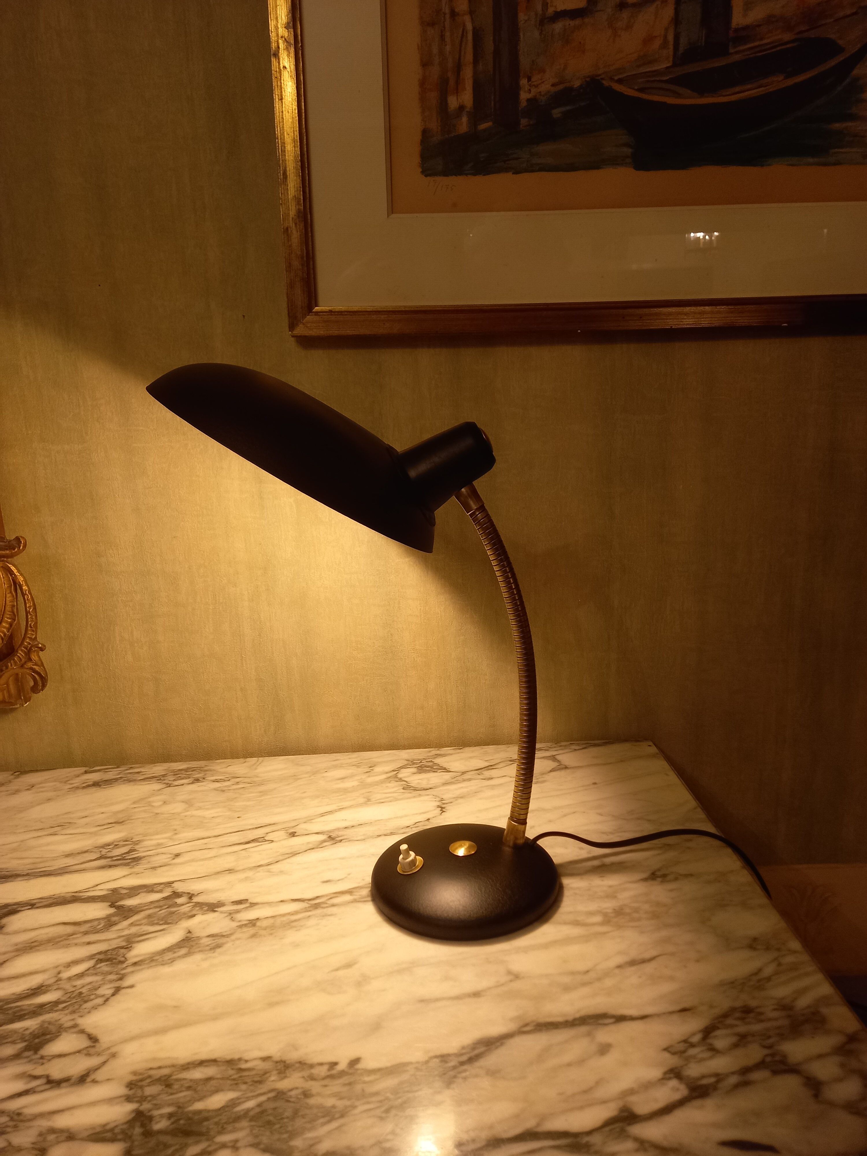 Lampe de bureau années  50