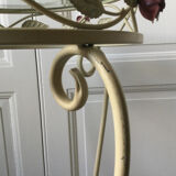 Art Nouveau style iron console