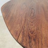 50s tripod coffee table with compass legs