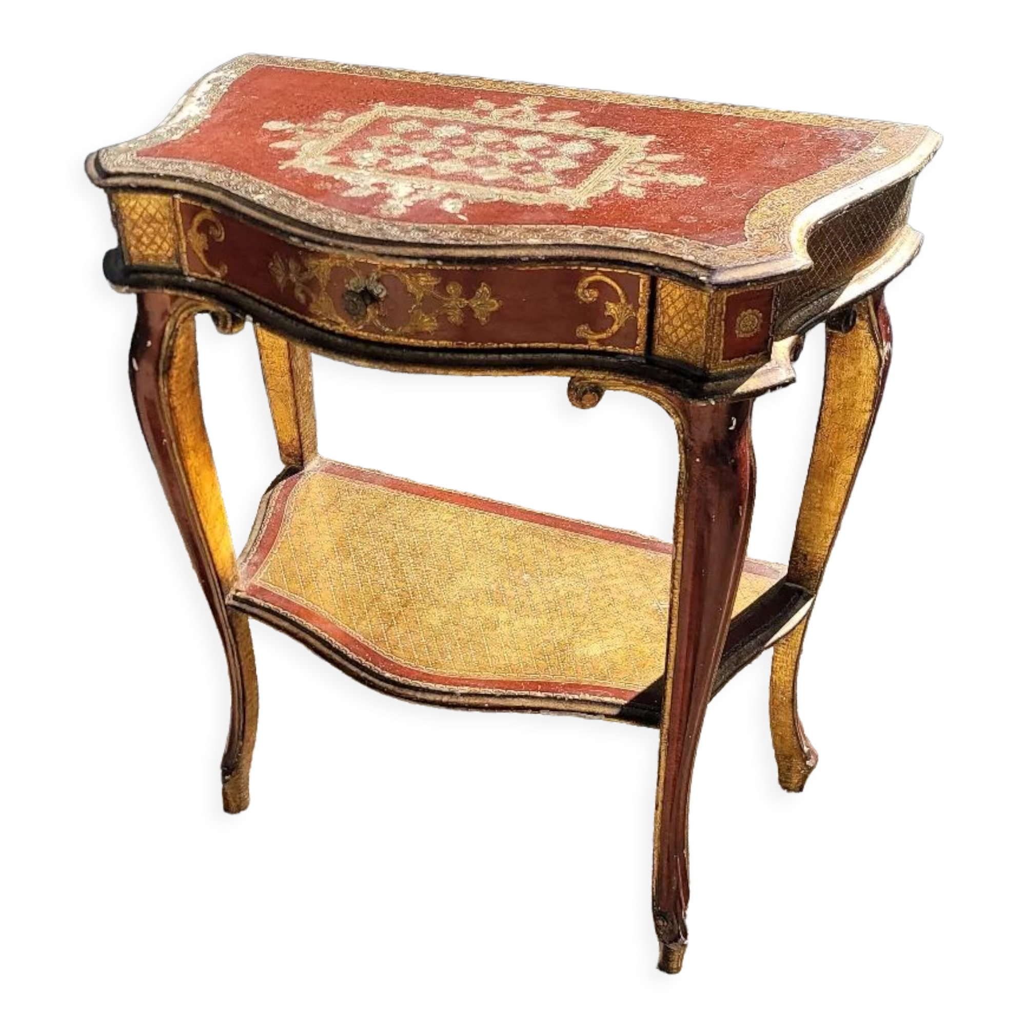 Venetian bedside table