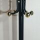 Coat rack golden parrot vintage style space age 1970