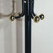 Coat rack golden parrot vintage style space age 1970
