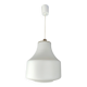 Vintage white opaline glass pendant – 1960s