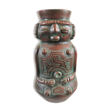 Anthropomorphic vase signed design 70s