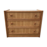 Rattan chest of drawers