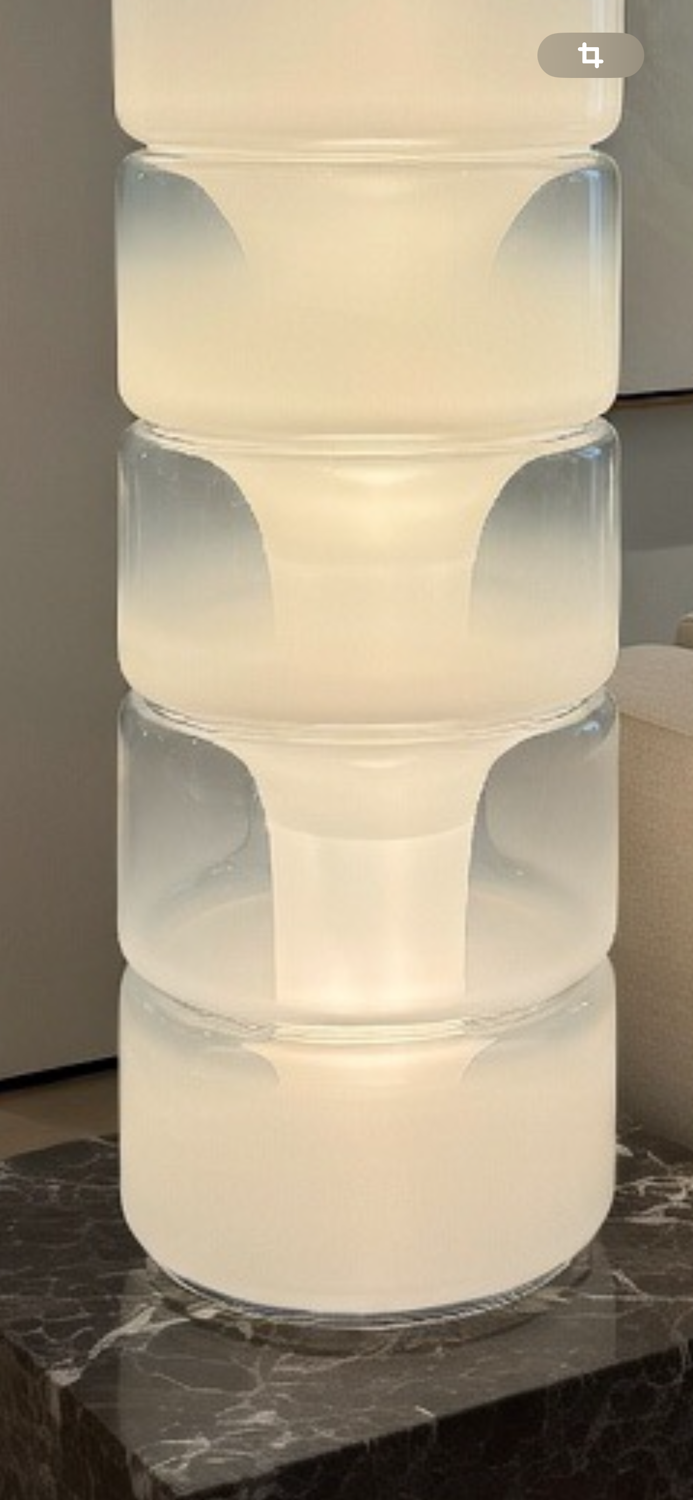 Sfumato floor lamp model LT316 by Carlo Nason for Mazzega