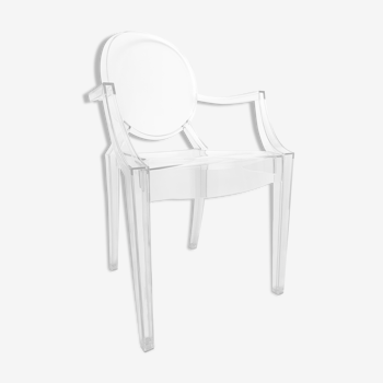 Fauteuil Louis Ghost par Philippe Starck pour Kartell