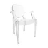 Louis Ghost chair by Philippe Starck for Kartell