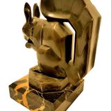 Serre-livres en bronze Max Le Verrier 1925