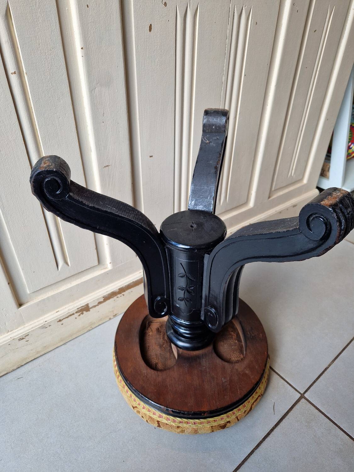Antique Napoleon III Piano Stool
