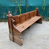 Old church pew
