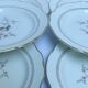 6 assiettes plates Gien Tokio Tokyo