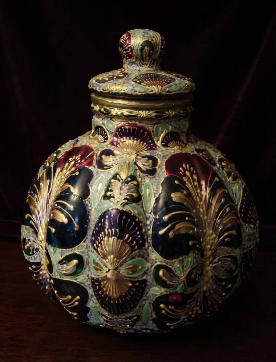 Art Nouveau table centrepiece, type Zaghini Italy.