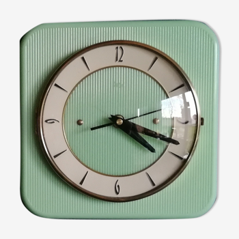 "mint with water" wall clock