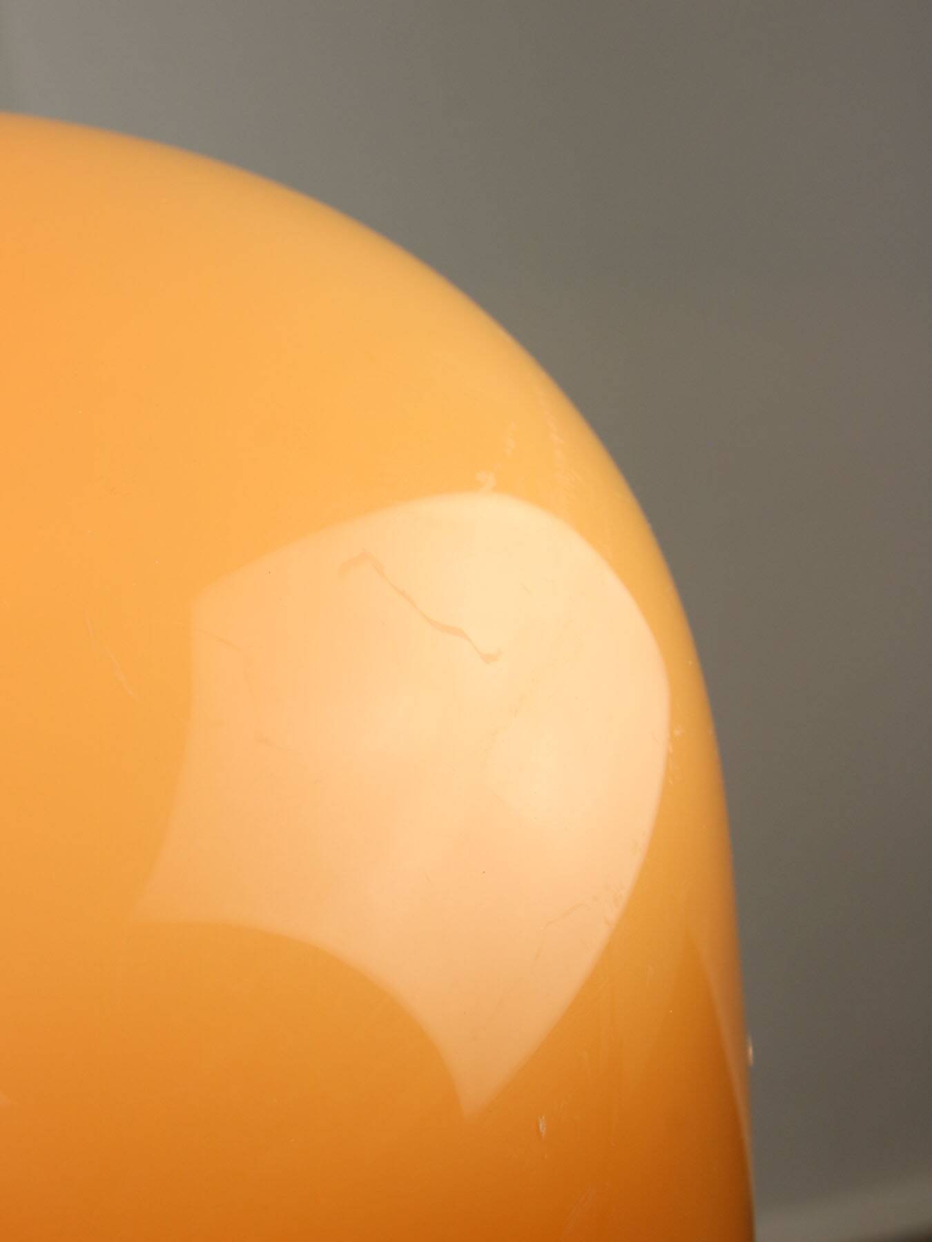 Space Age Brown Pendant Lamp from Guzzini, 1960s