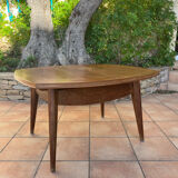 Coffee table with sirca system in oak from the 50s