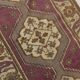 3x11 Plum & Beige Oriental Persian Runner Rug, 78x332Cm