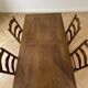Farmhouse table and 6 solid wood chairs
