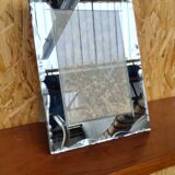 Beveled mirror photo frame