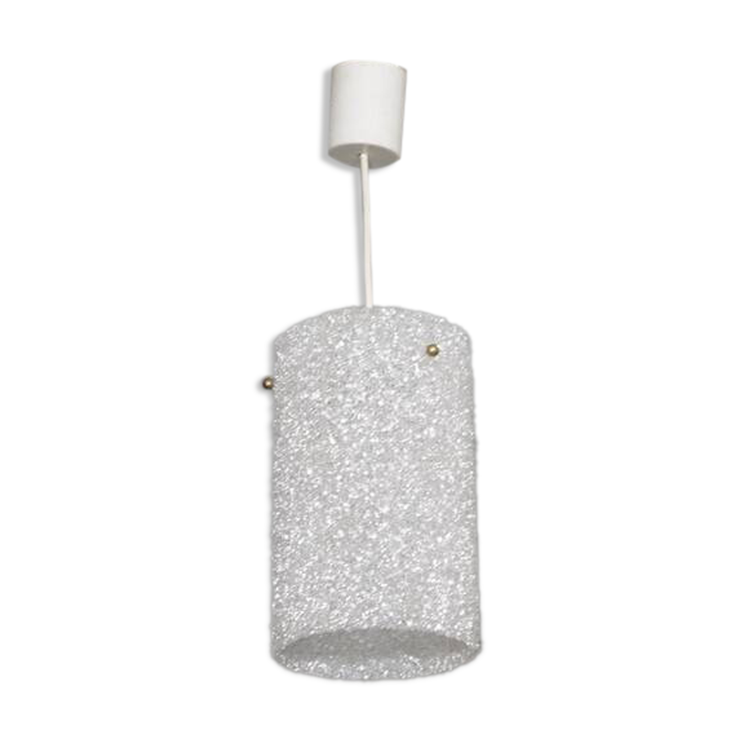 Vintage perspex pendant light 1960