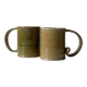 Duo of handmade cups
