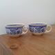 2 tasses à café Villeroy et Boch, modèle Burgenland, 1950