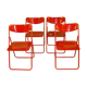 Lot de 4 chaises pliantes " Tedkla " Ikea années 80