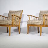 True vintage design armchair by Knoll, lounge style with armrests, 1960s