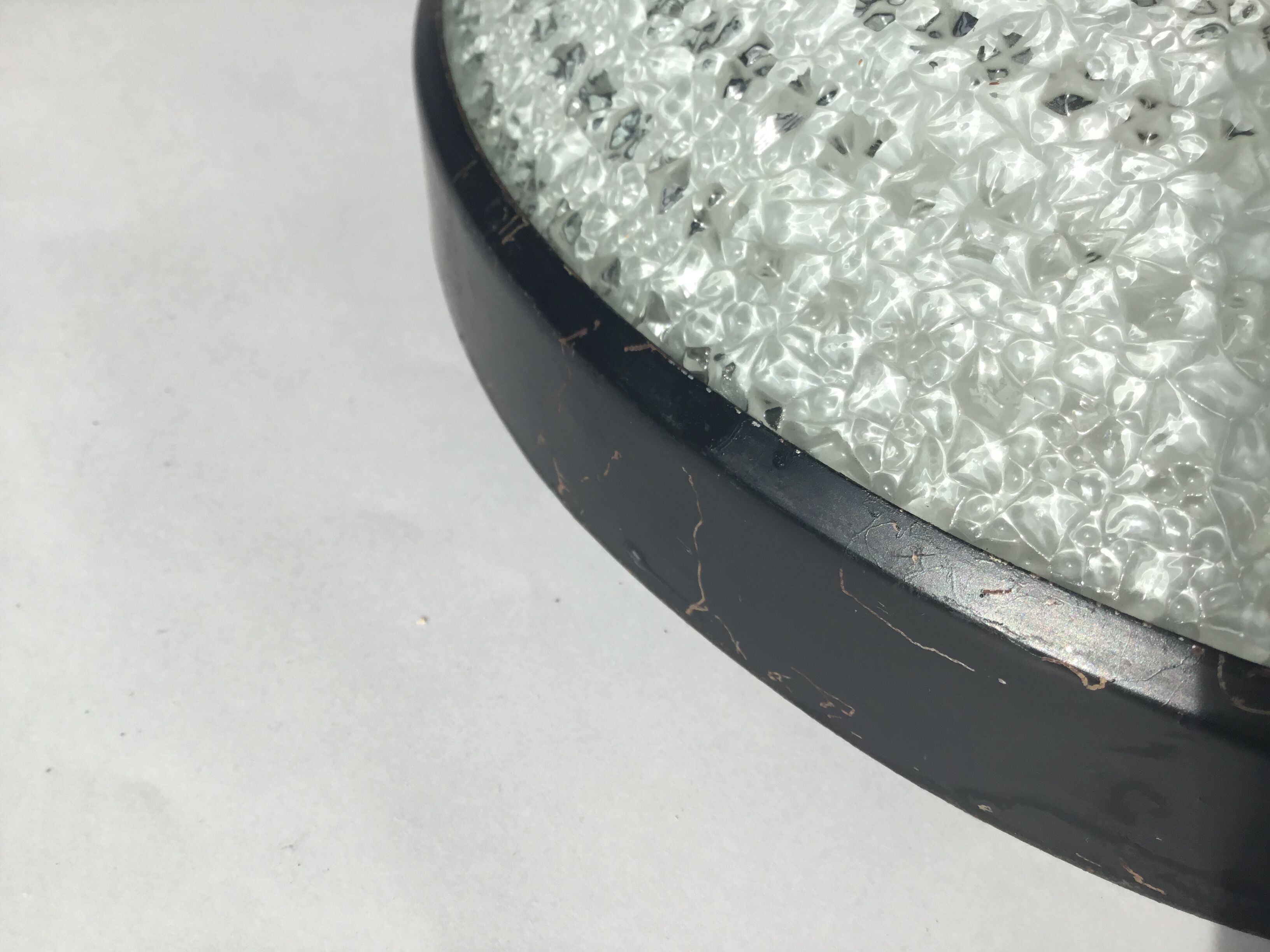 Vintage glass ceiling light