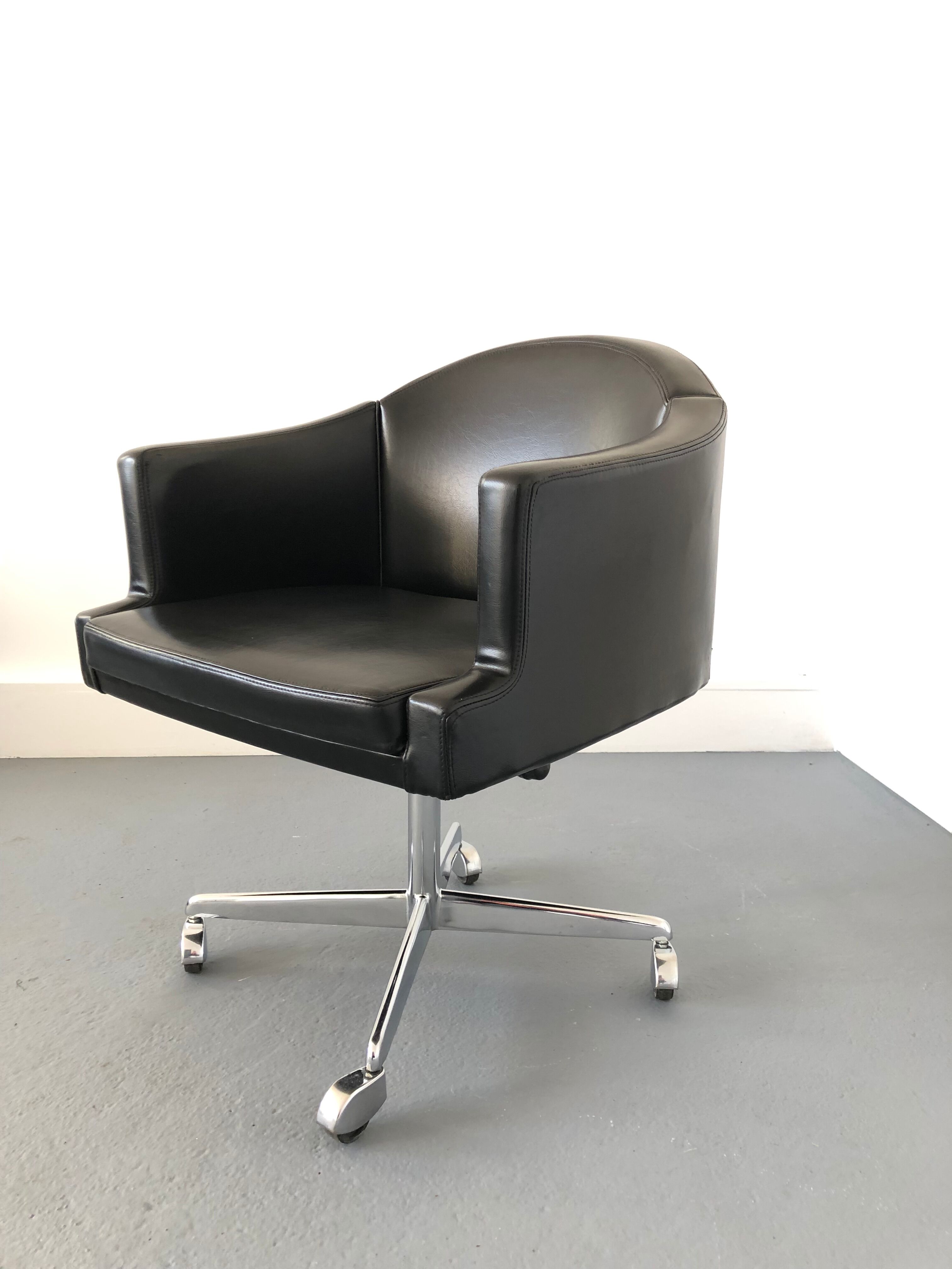 Chaise de bureau années 1970