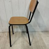 Set of 4 vintage chairs in formica