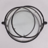 Black swivel coffee table