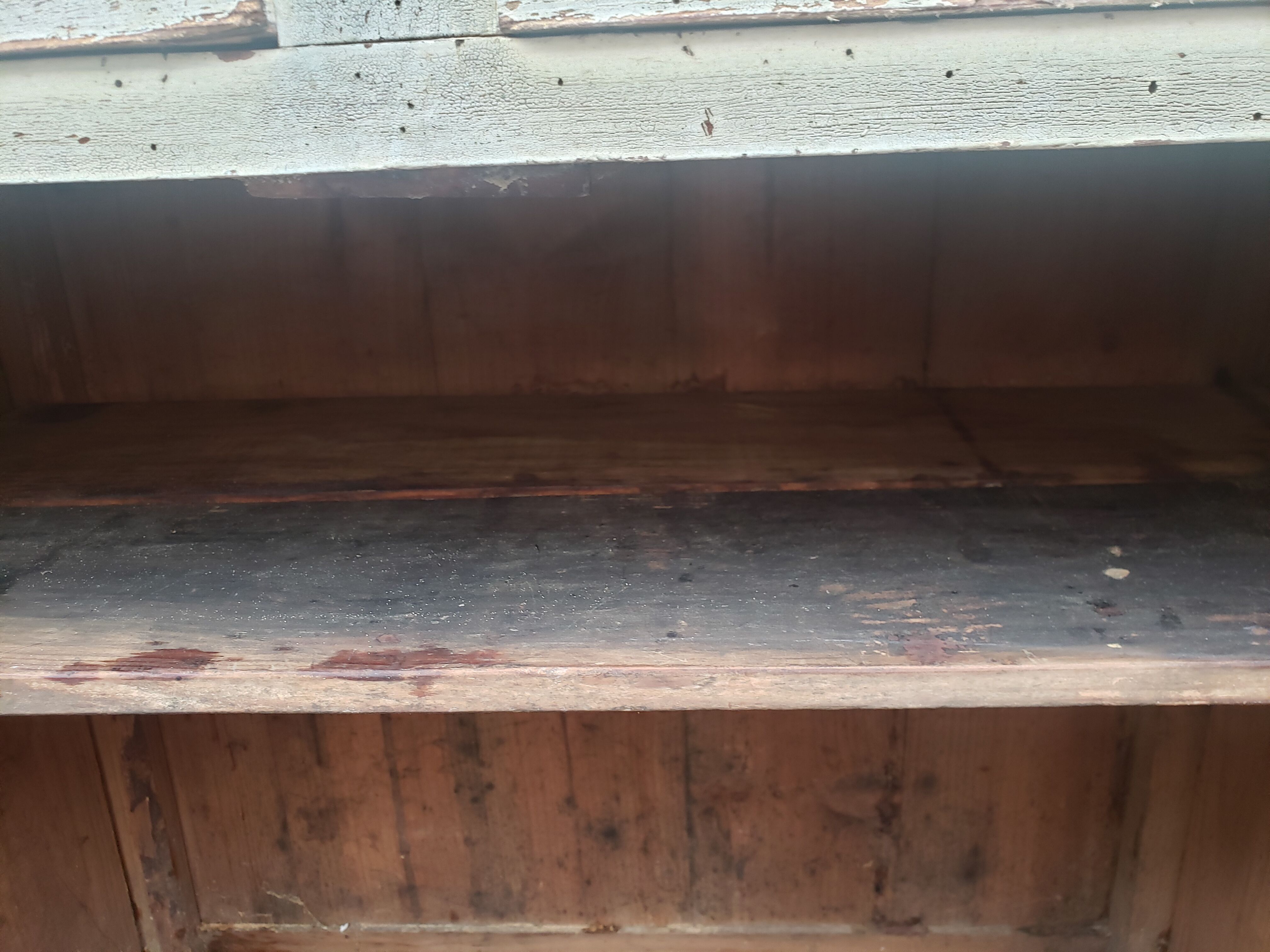 Old Parisian buffet patina