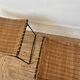 Pair of Raoul Guys stools for Airborne in wicker 1950