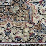 Vintage Turkish Rug 290x195 cm, Tribal Wool Carpet Large