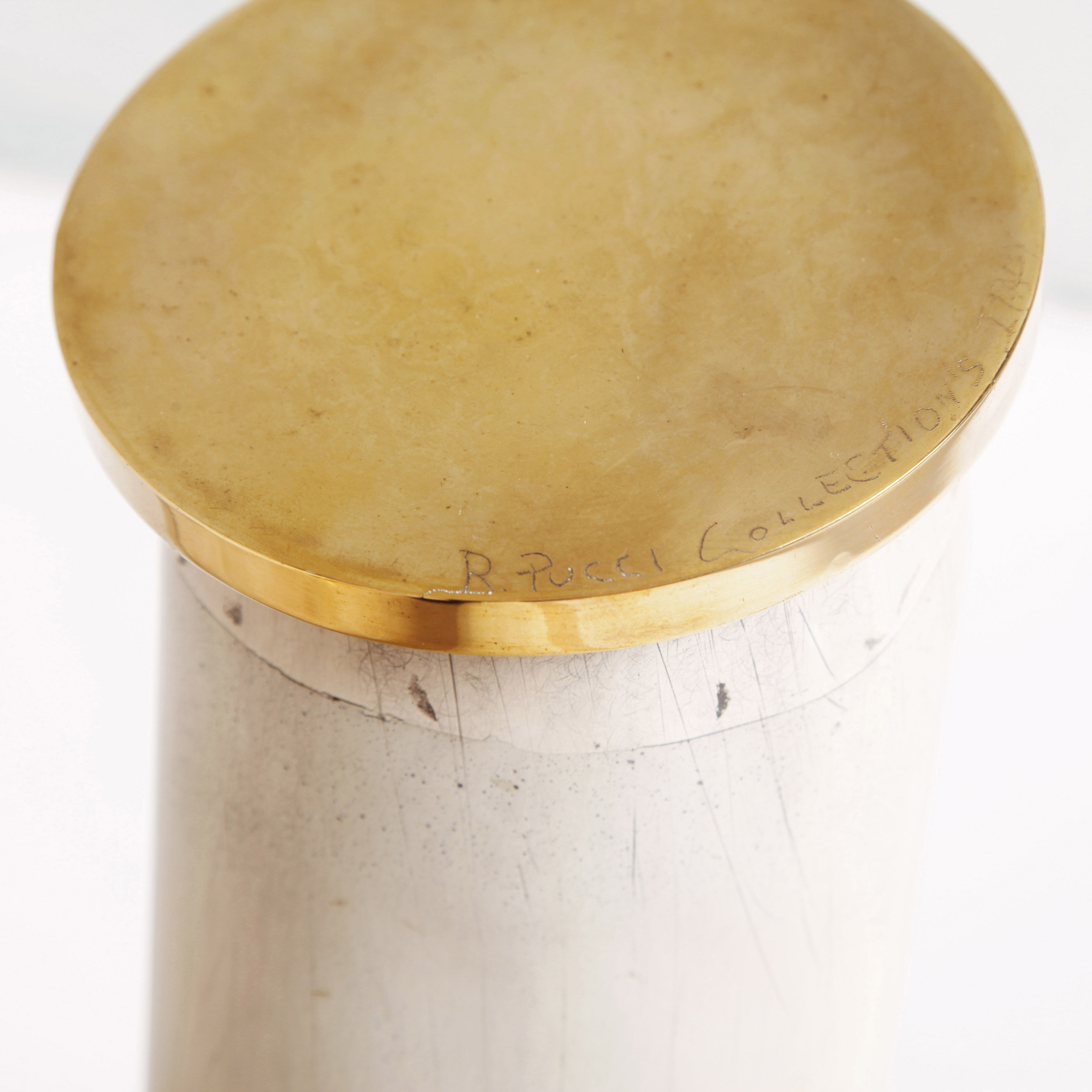 Faux elephant tusk coffee table Maison Jansen for Ralph Pucci Collections Italy