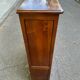 Display cabinet in solid cherry wood Louis Philippe style, 1980s - 108x35x140cm