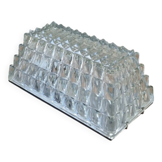 Old glass ceiling light from the 60s.