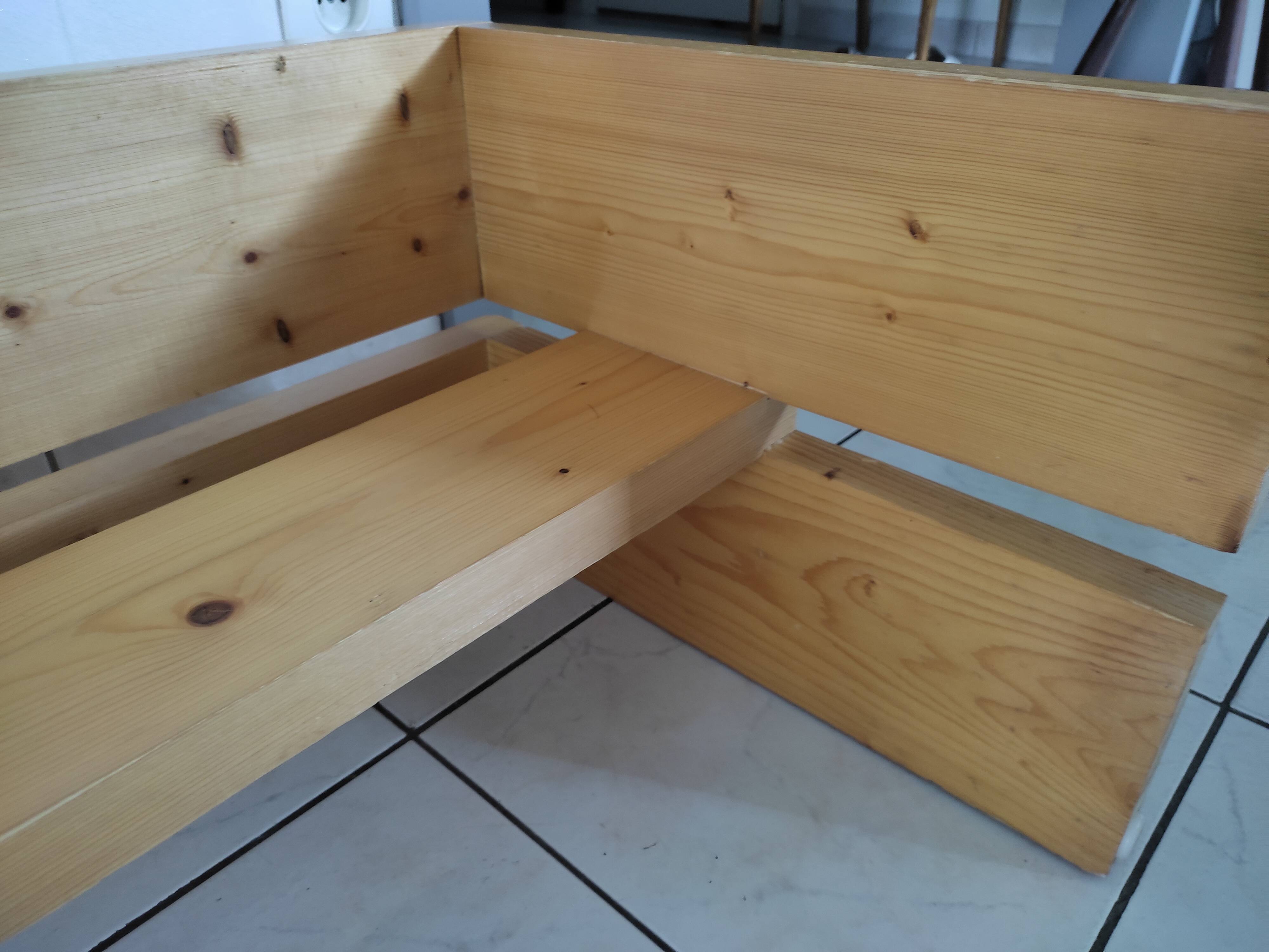 Charlotte Perriand bench for Les Arcs 1960