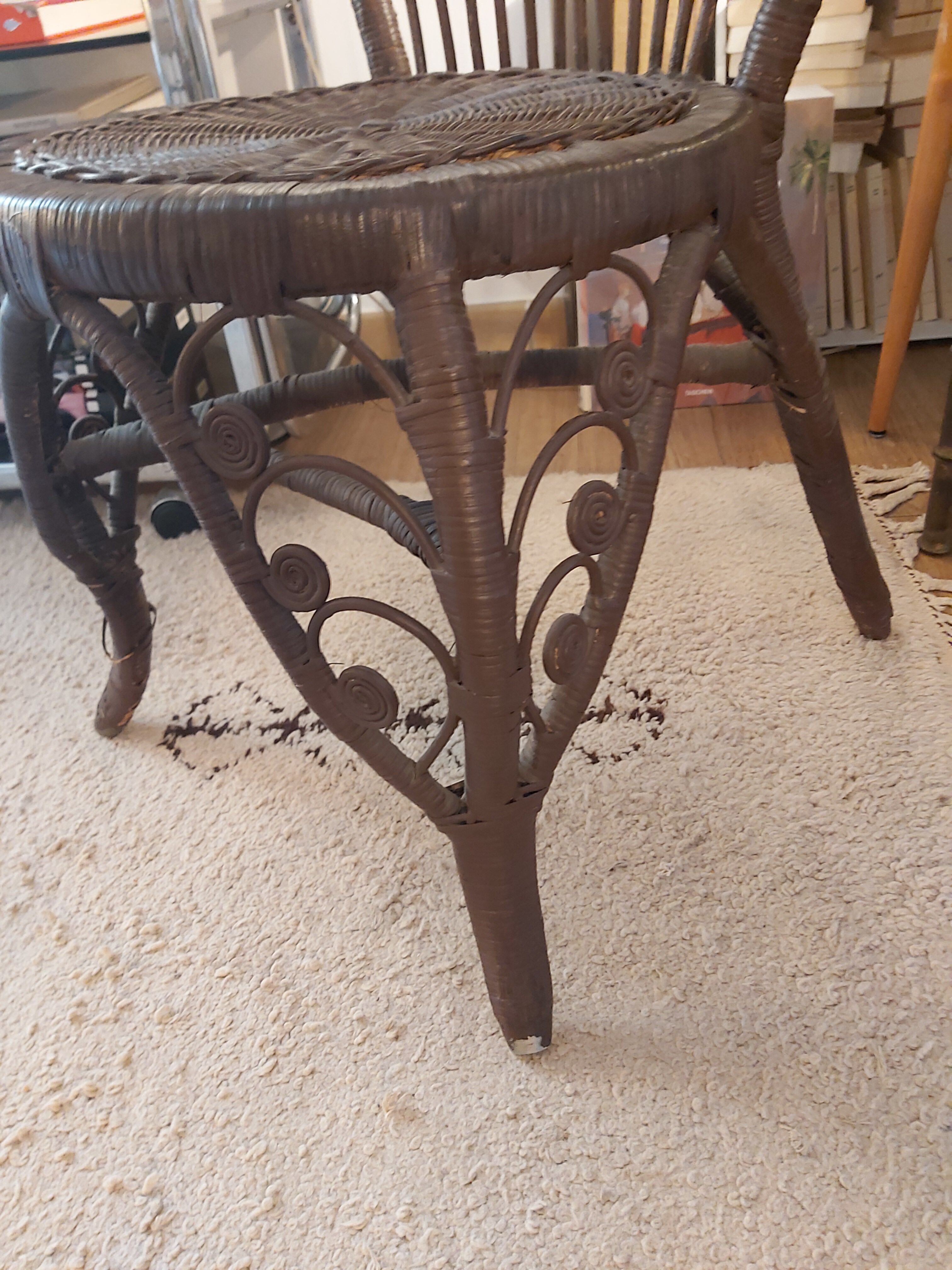 Vintage Peacock chair