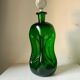 Holmegaard green decanter vintage danois par jacob e bang
