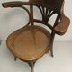 Kohn - old brasserie bar chair, american office chair sitting tanned