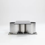 Table basse et bar futuristes par Ludovico Acerbis pour Domustil, Italie, 19